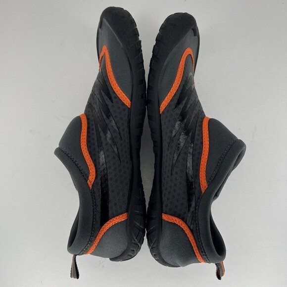 Athletic Works Gray Round Toe Aqua Socks Men's Size 7-8 Water Sport Shoes - Picture 6 of 9